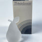 Frosted Glass Pear Kristaluxus Paperweight