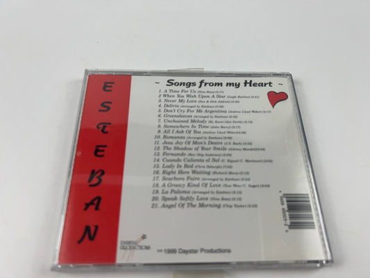 Esteban : Chansons de mon coeur CD