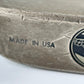 Custom Built Keebler USA Made Blade Putter - Silver Bronze. RH 35.5