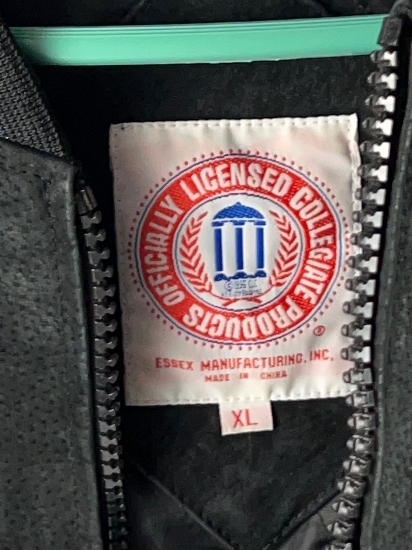 Michigan University Leather Bomber Jacket Size XL NCAA