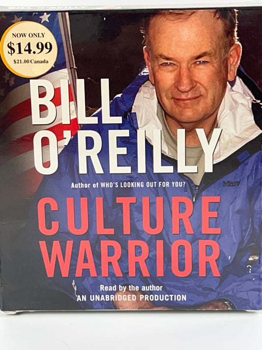 Bill O'Reilly Culture Warrior (CD audio, 2007) Nouveau en plastique, ensemble de 5 CD,