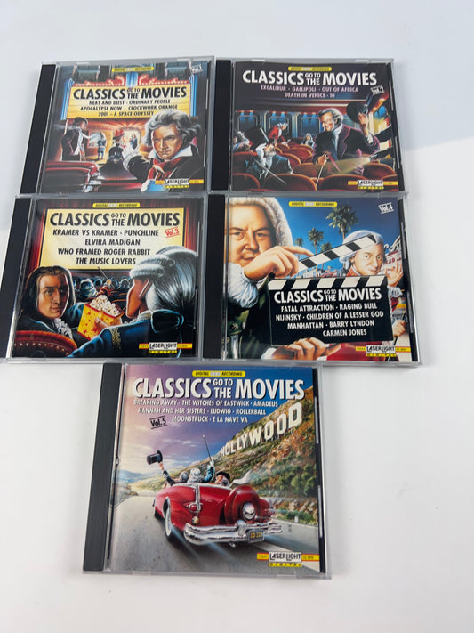 Classics Go to Movies Volume 1-5 - Audio CD By Classics Go to the Movies