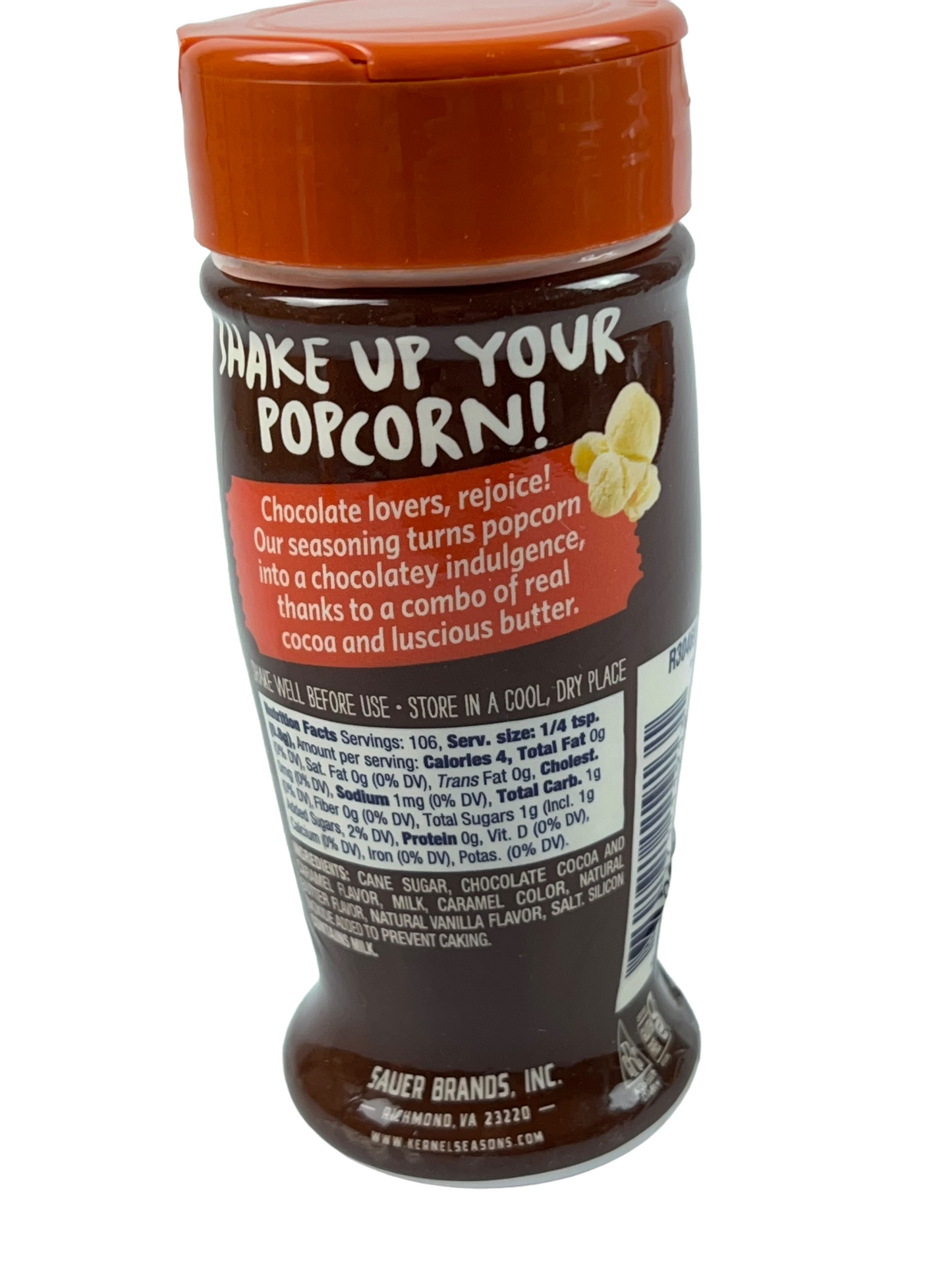 Kernel Season's Caramel Hot Chocolate Popcorn Seasoning, 3.0 Oz.