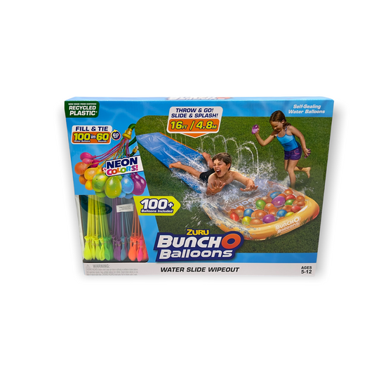 Bunch O Balloons Water Slide Wipeout (1x Lane) by ZURU