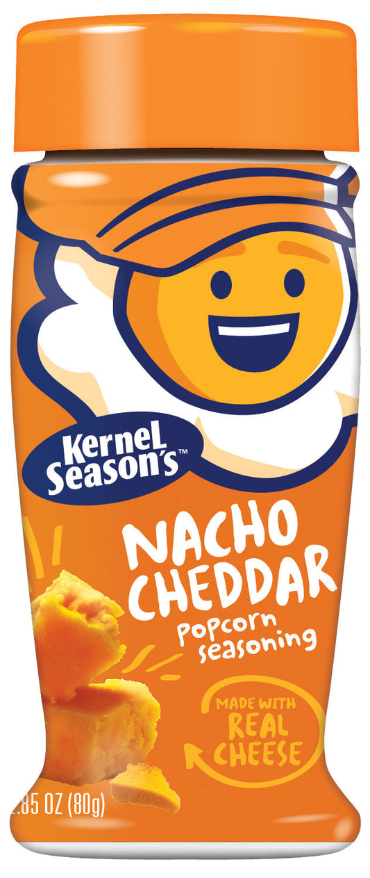 Kernel Season's Nacho Cheddar Popcorn Seasoning, 2.85 Oz.